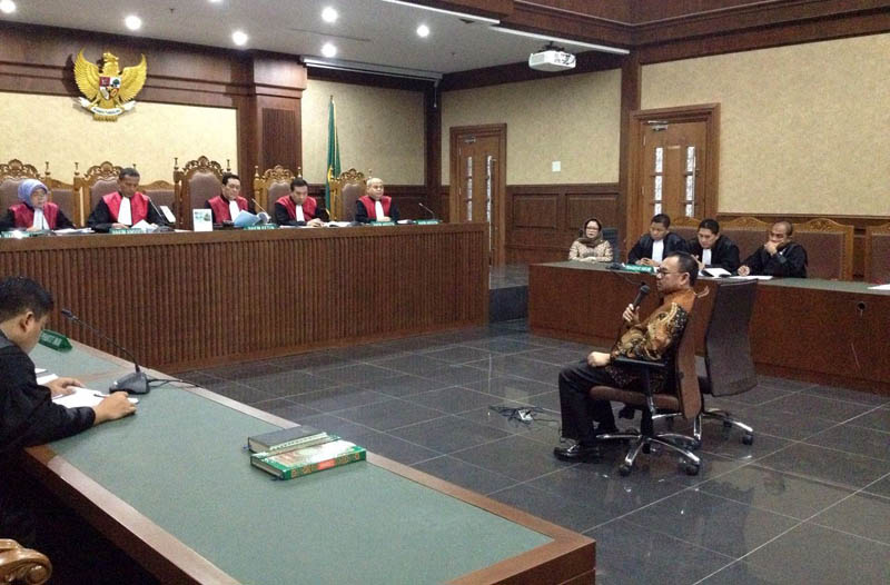 Menteri ESDM Penuhi Panggilan Pengadilan Tipikor